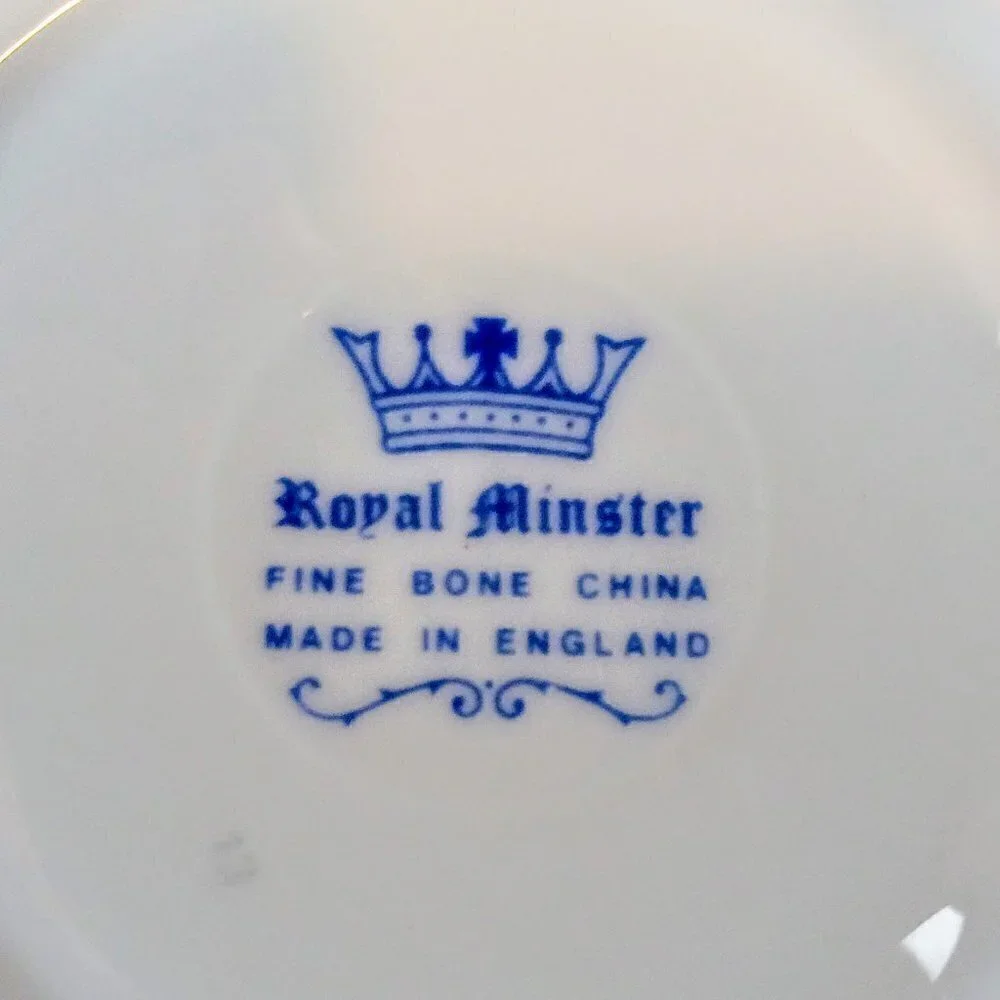 Regency/Royal Minster Fine Bone China Cup & Saucer